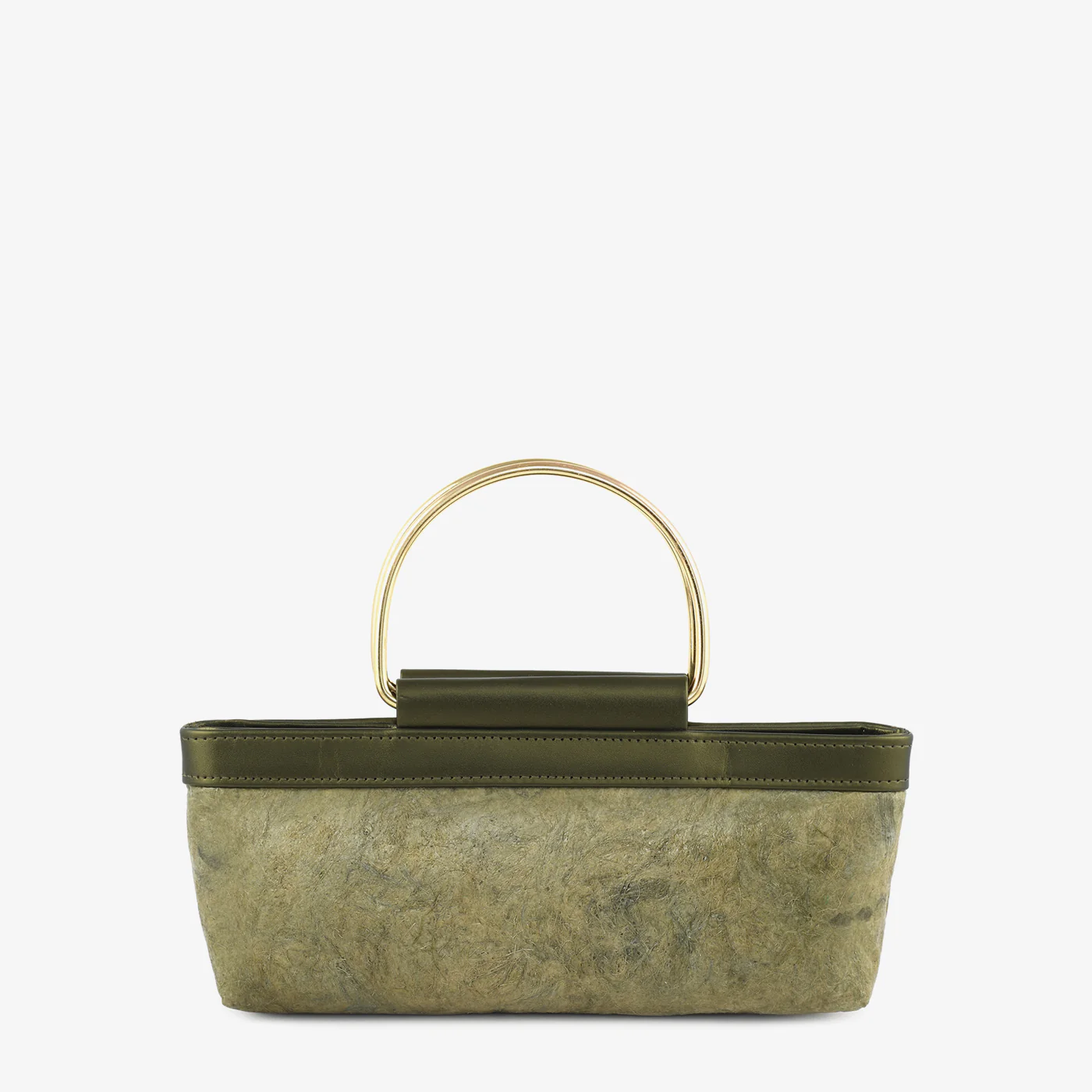 Eco-Chic Banana Leather Clutch - Image 14