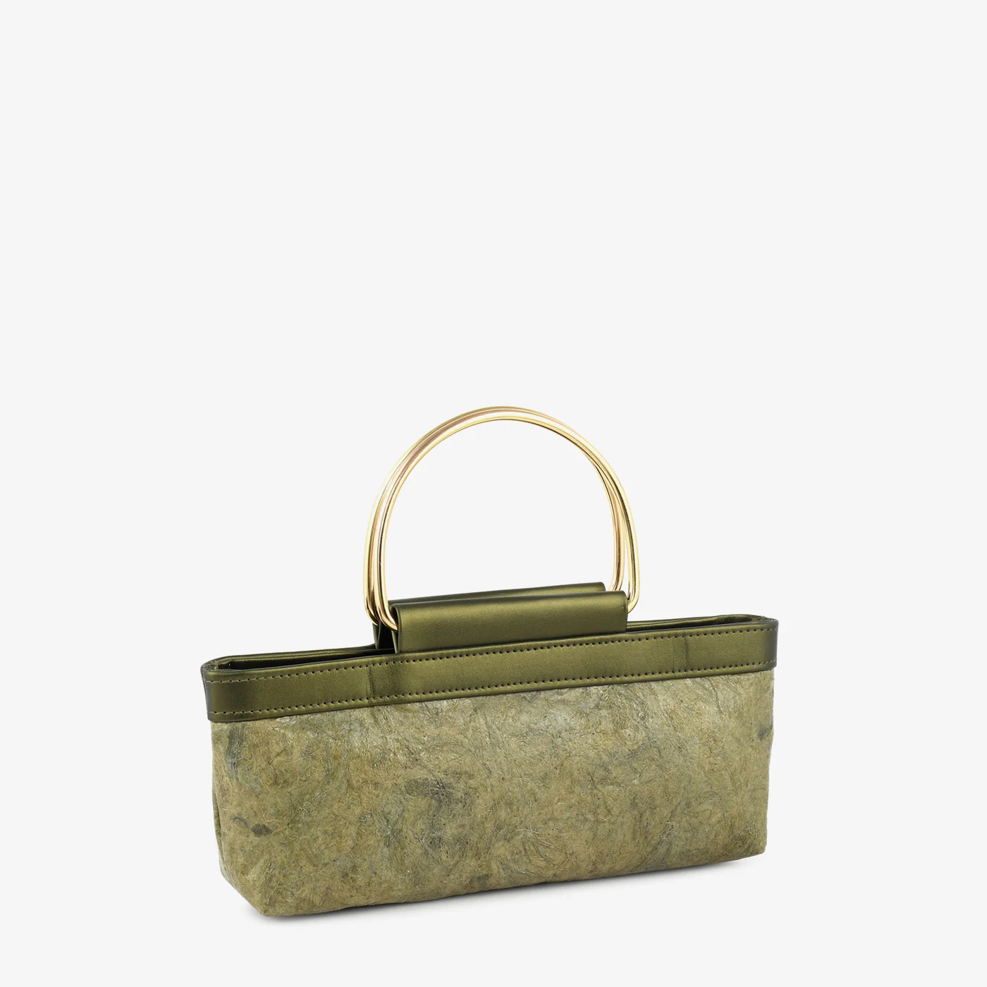 Eco-Chic Banana Leather Clutch - Image 15