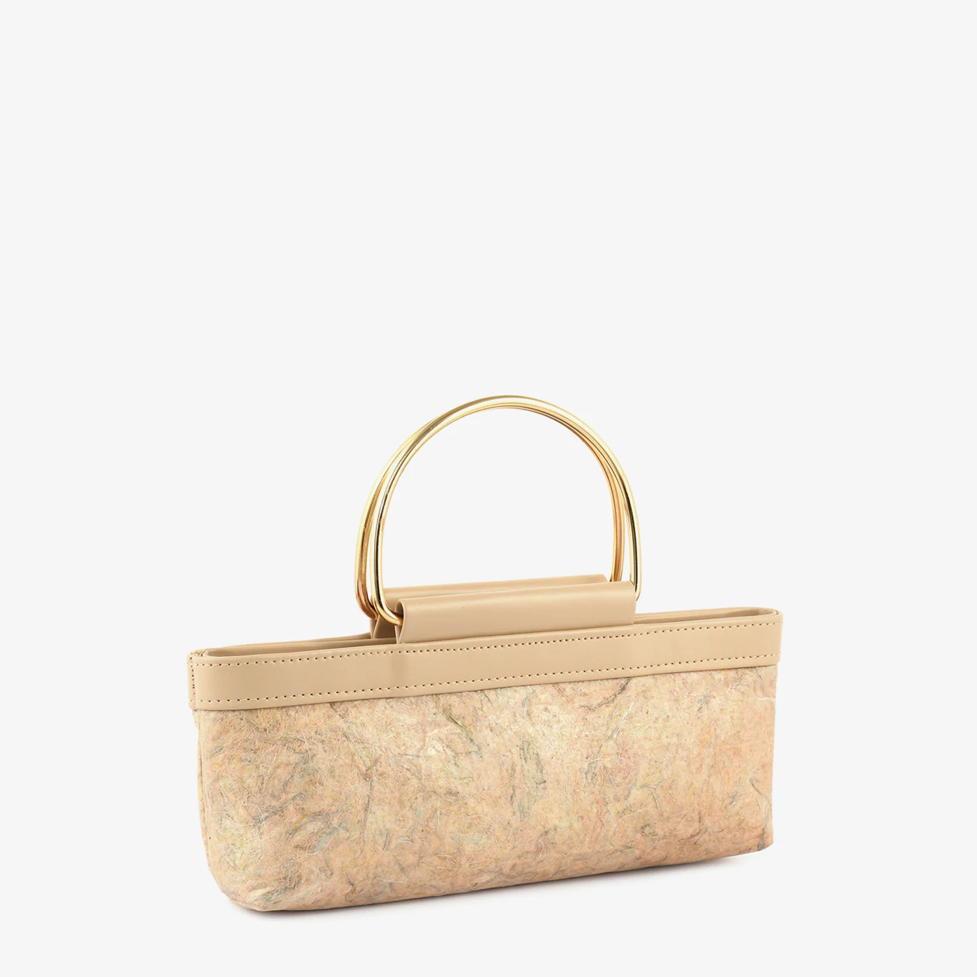 Eco-Chic Banana Leather Clutch - Image 6