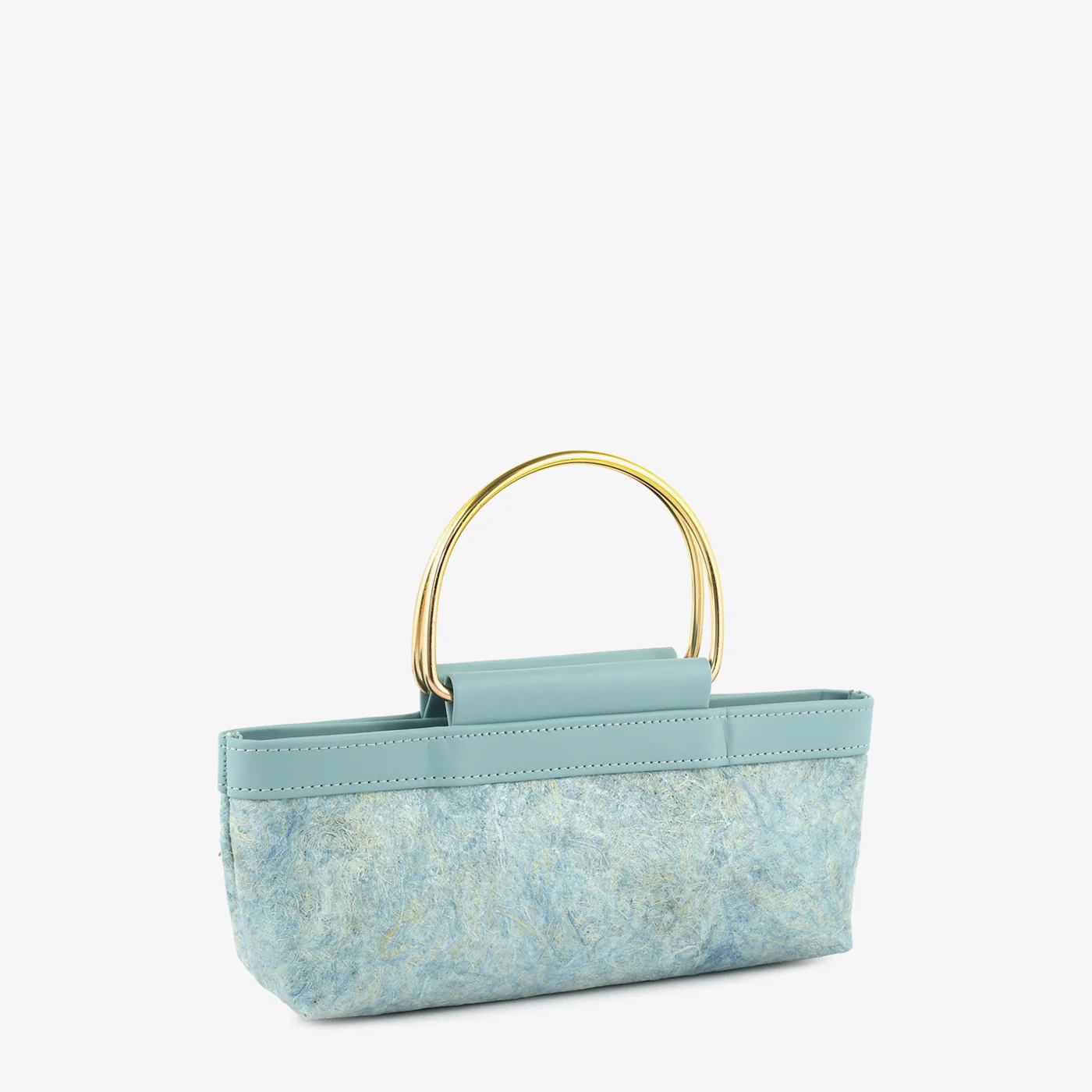Eco-Chic Banana Leather Clutch - Image 9