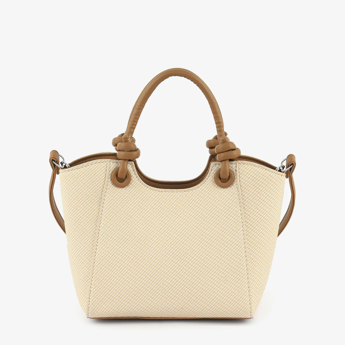 Knotted Handle Tote - Image 7