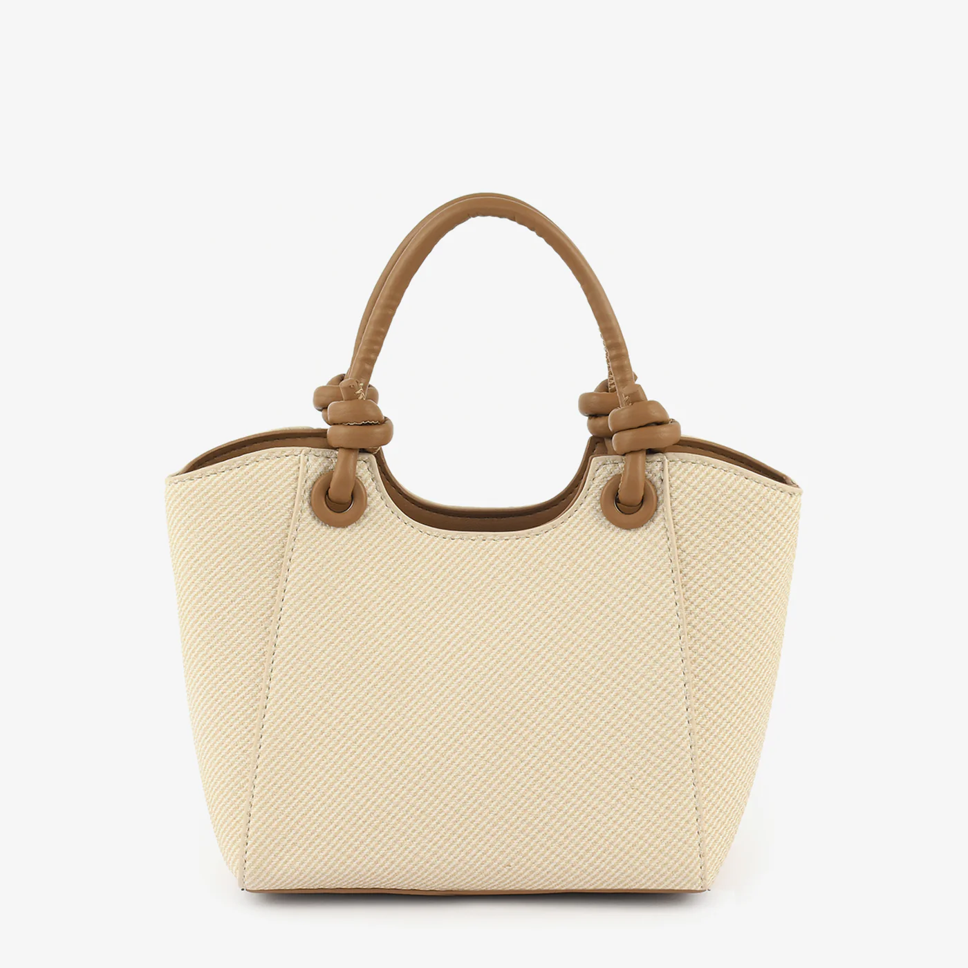 Knotted Handle Tote - Image 8