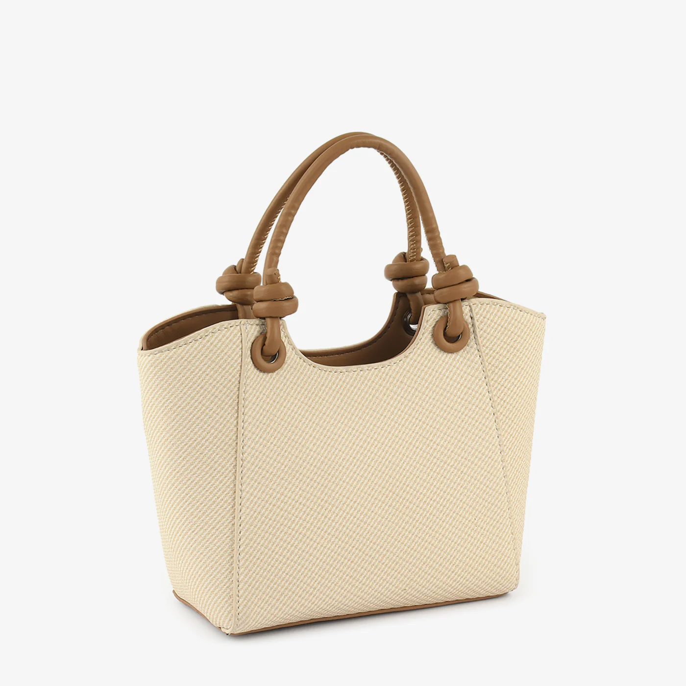 Knotted Handle Tote - Image 9