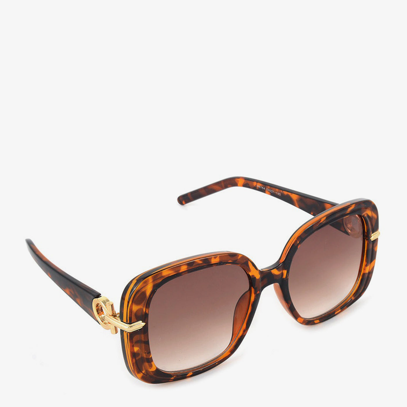 Tortoise Round Sunglasses - Image 2