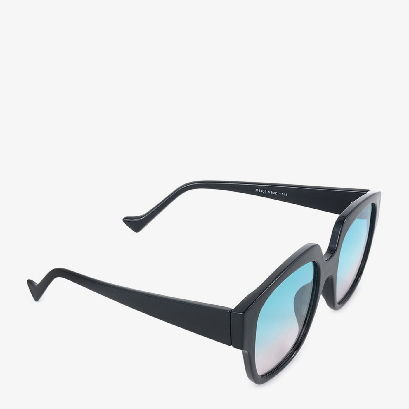 Tortoise Angular Sunglasses - Image 6