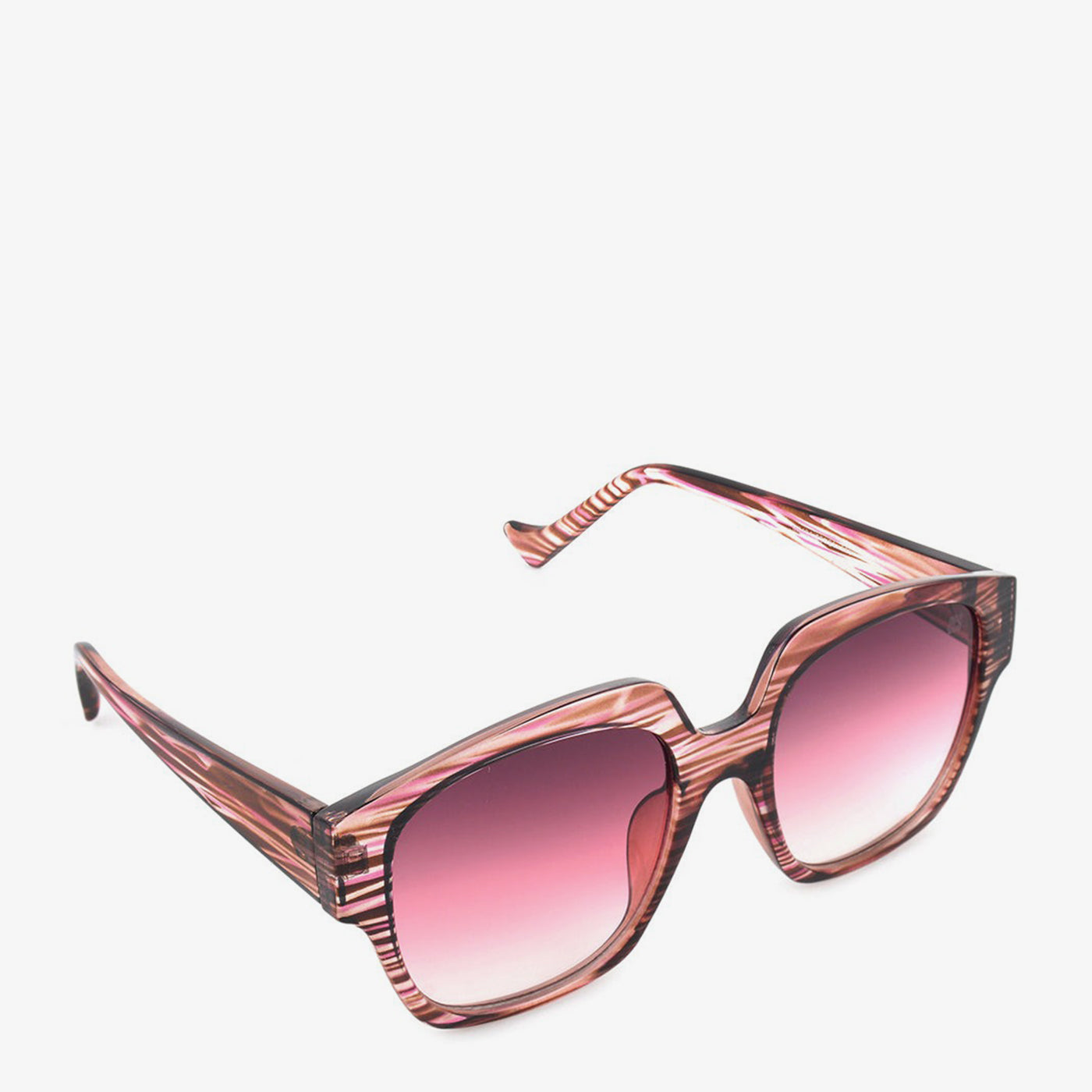 Tortoise Angular Sunglasses - Image 8