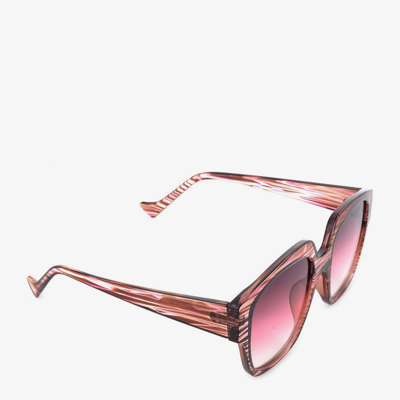Tortoise Angular Sunglasses - Image 9
