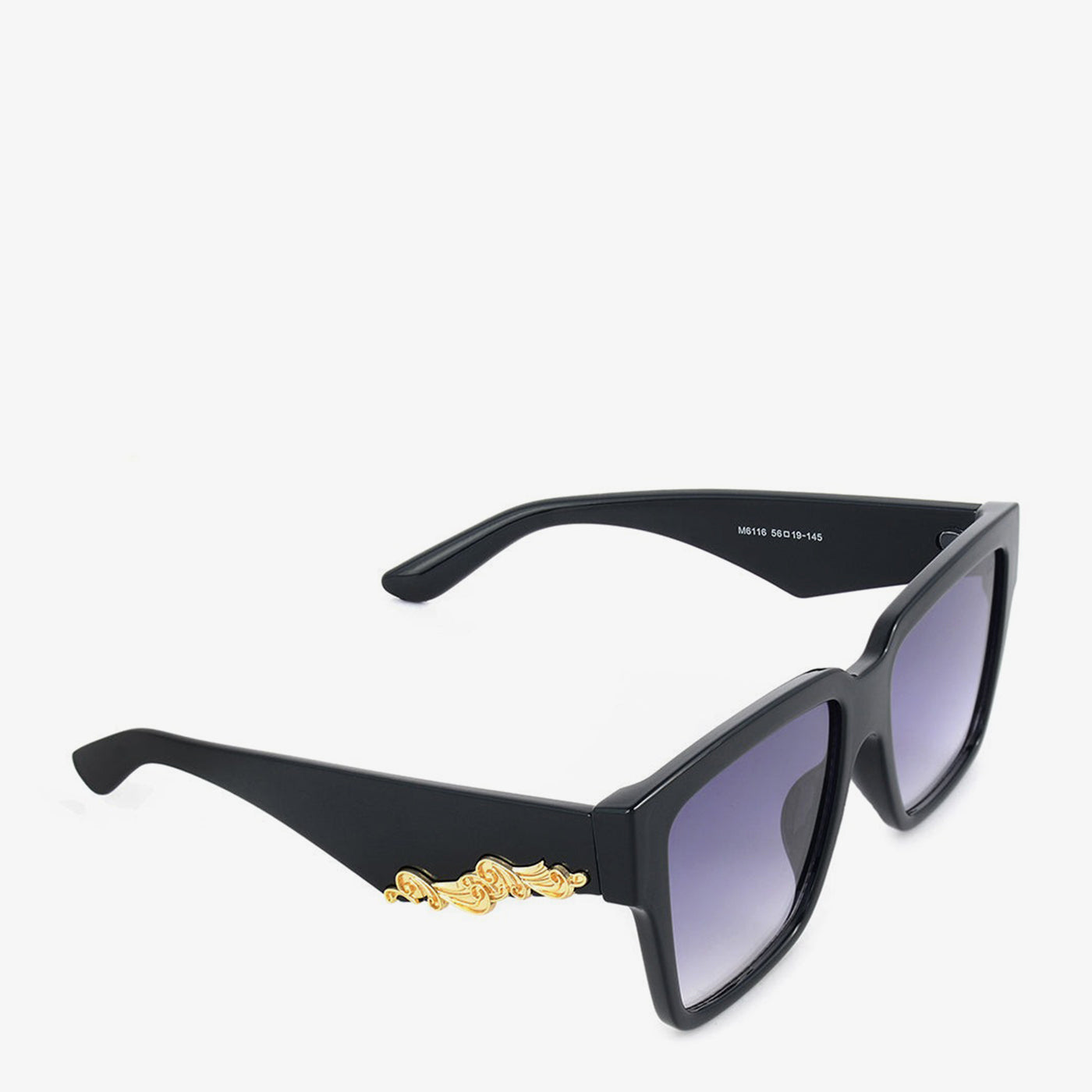 Tortoise Square Sunglasses - Image 9