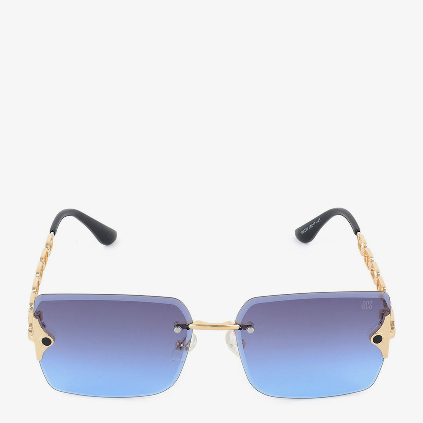 Rimless Gradient Sunglasses