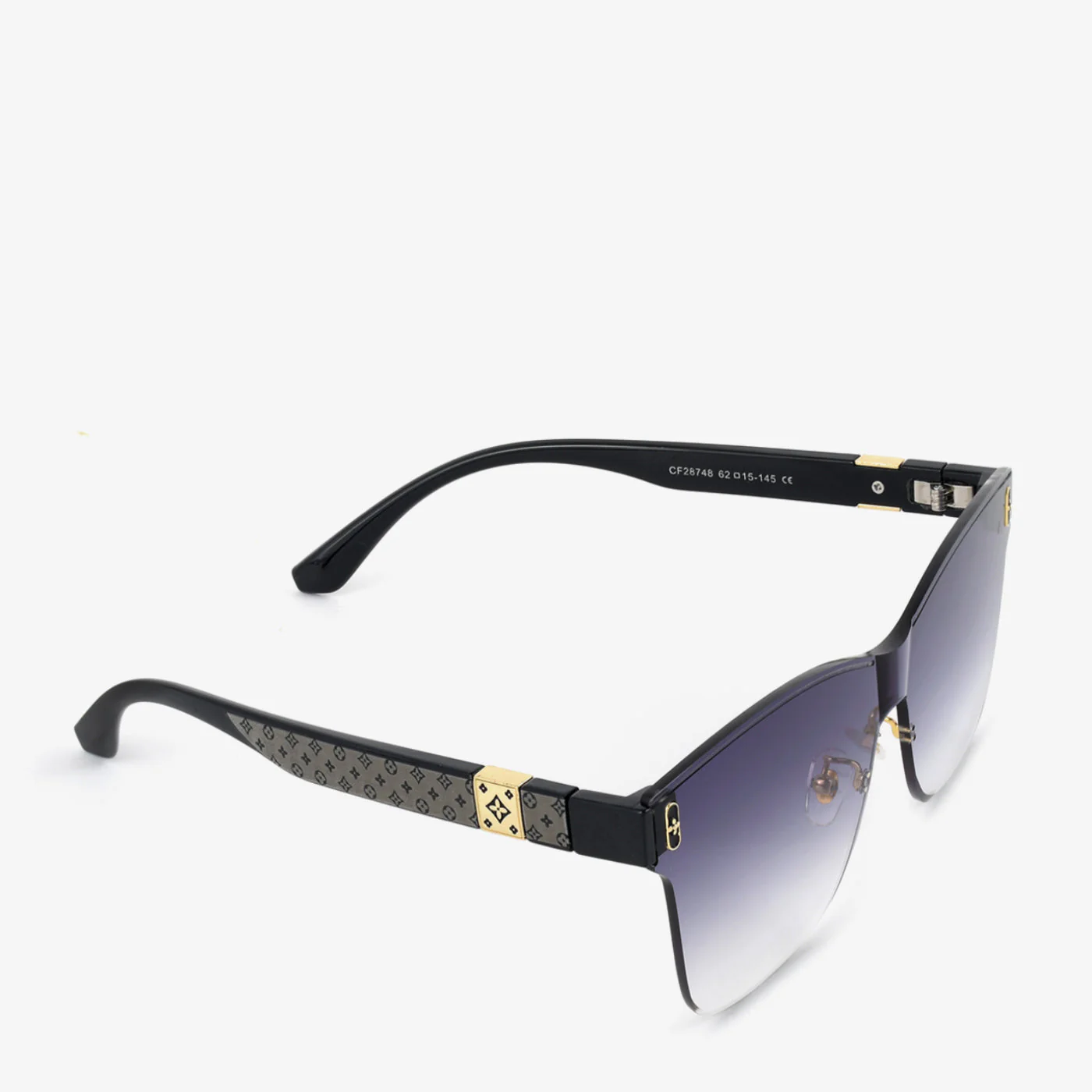 Gradient Rimless Sunglasses - Image 3