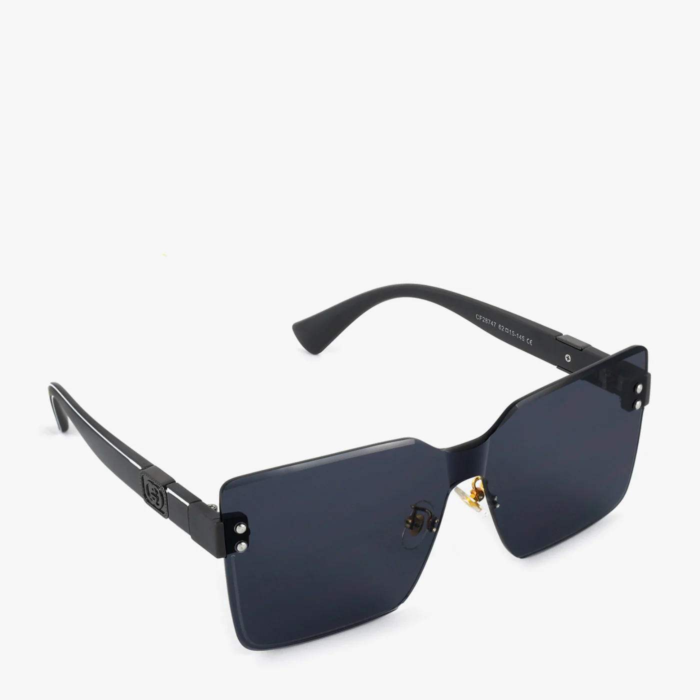 Retro Square Sunglasses - Image 2
