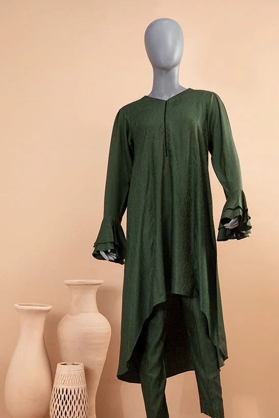 Green Jacquard Shirt