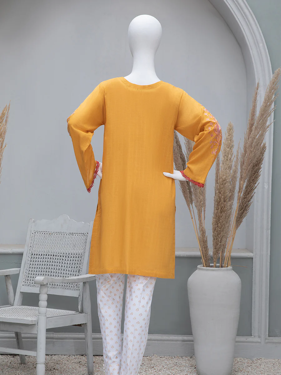 Casual Mustard Shirt - Image 2