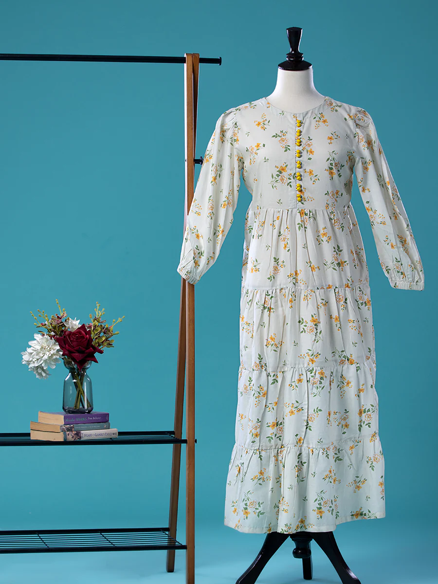 Multy Lawn Frock