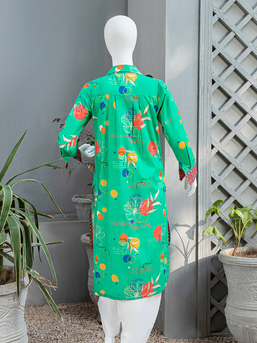 Lawn Long Shirt - Image 2