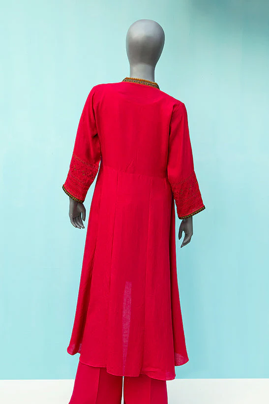 Maroon Formal Shirt - Image 2