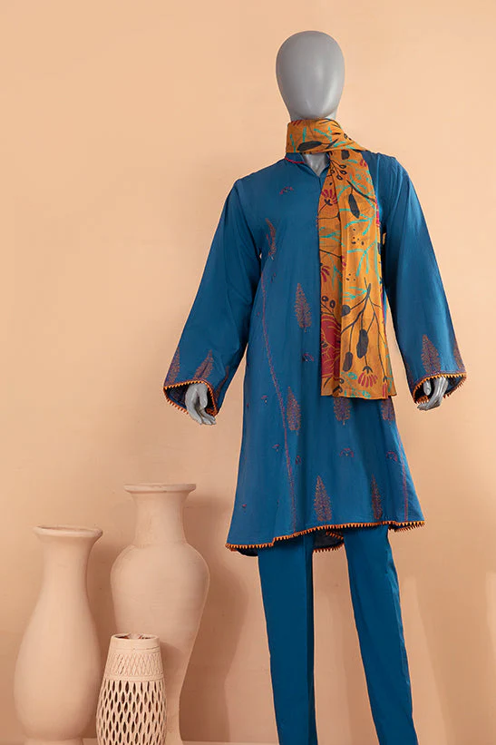 Blue Karandi Shirt