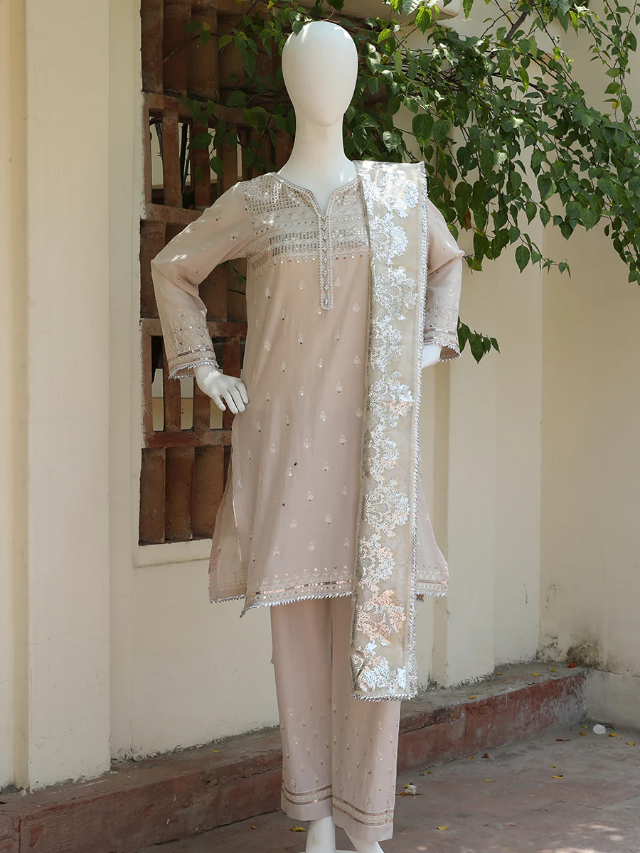 3 Piece Beige Suit