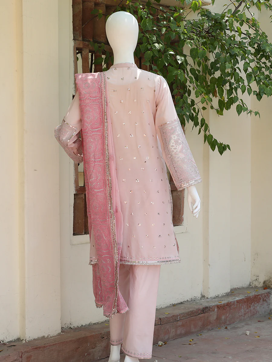 3 Piece Pink Suit - Image 2