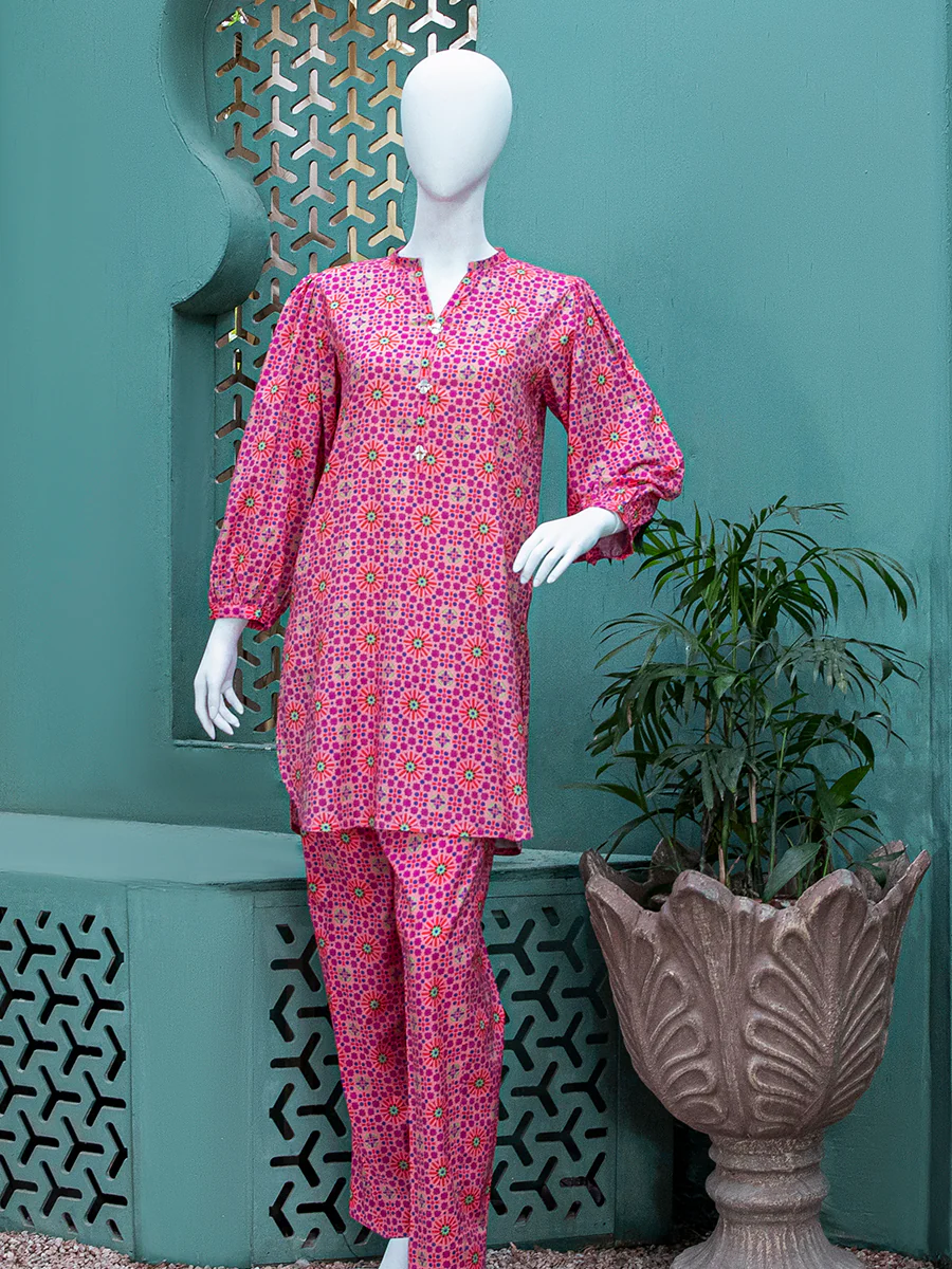 2 Piece Lawn Suit