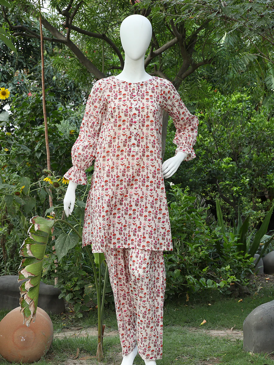 Floral 2 Piece Suit