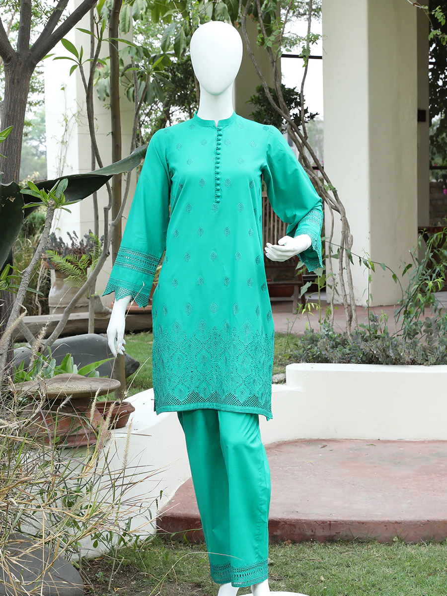2 Piece Lawn Suit