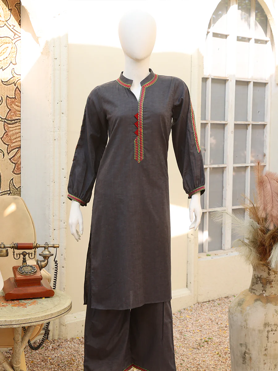 2 Piece Jacquard Suit