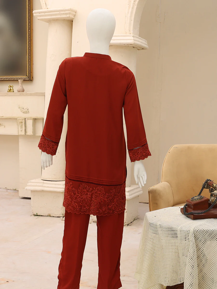 Rust 2 Piece Suit - Image 2