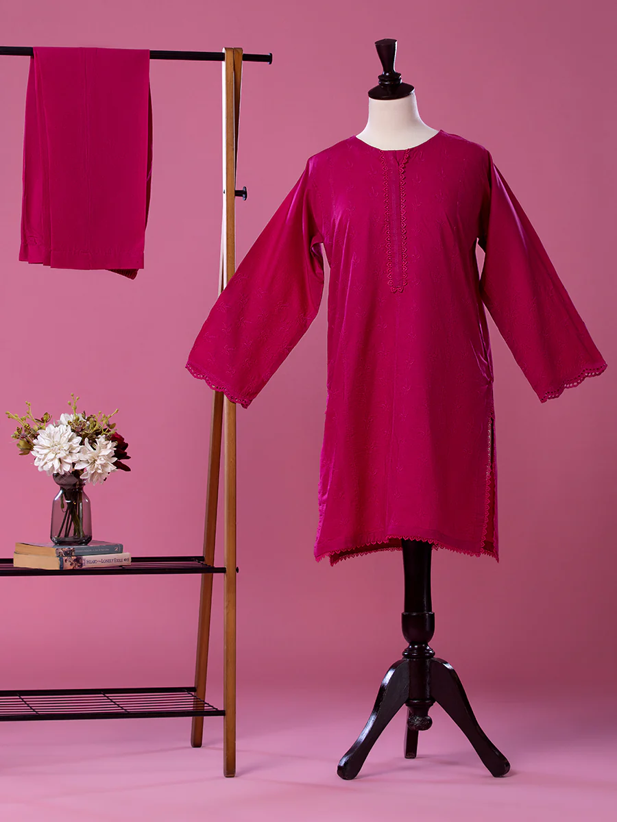 2 Piece Pink Suit