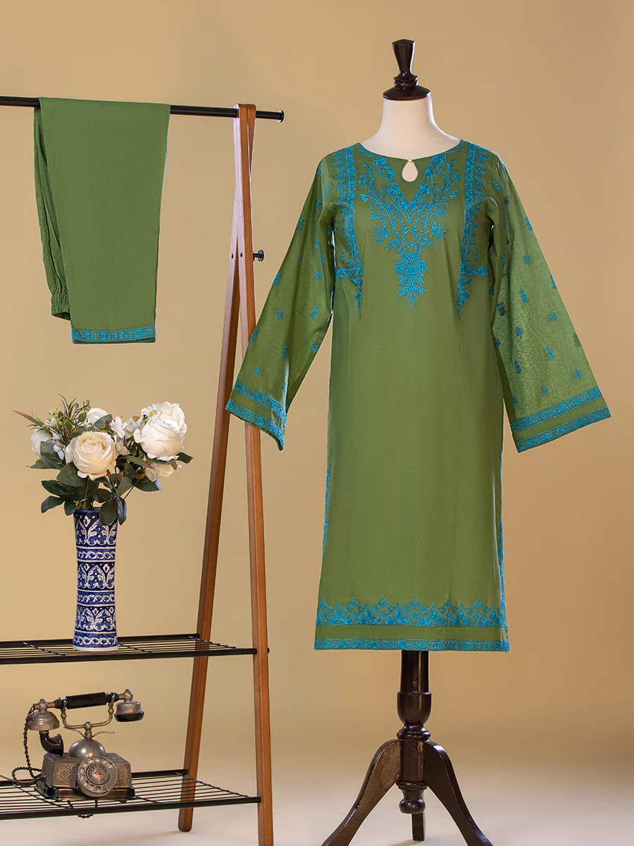 2 Piece Green Suit