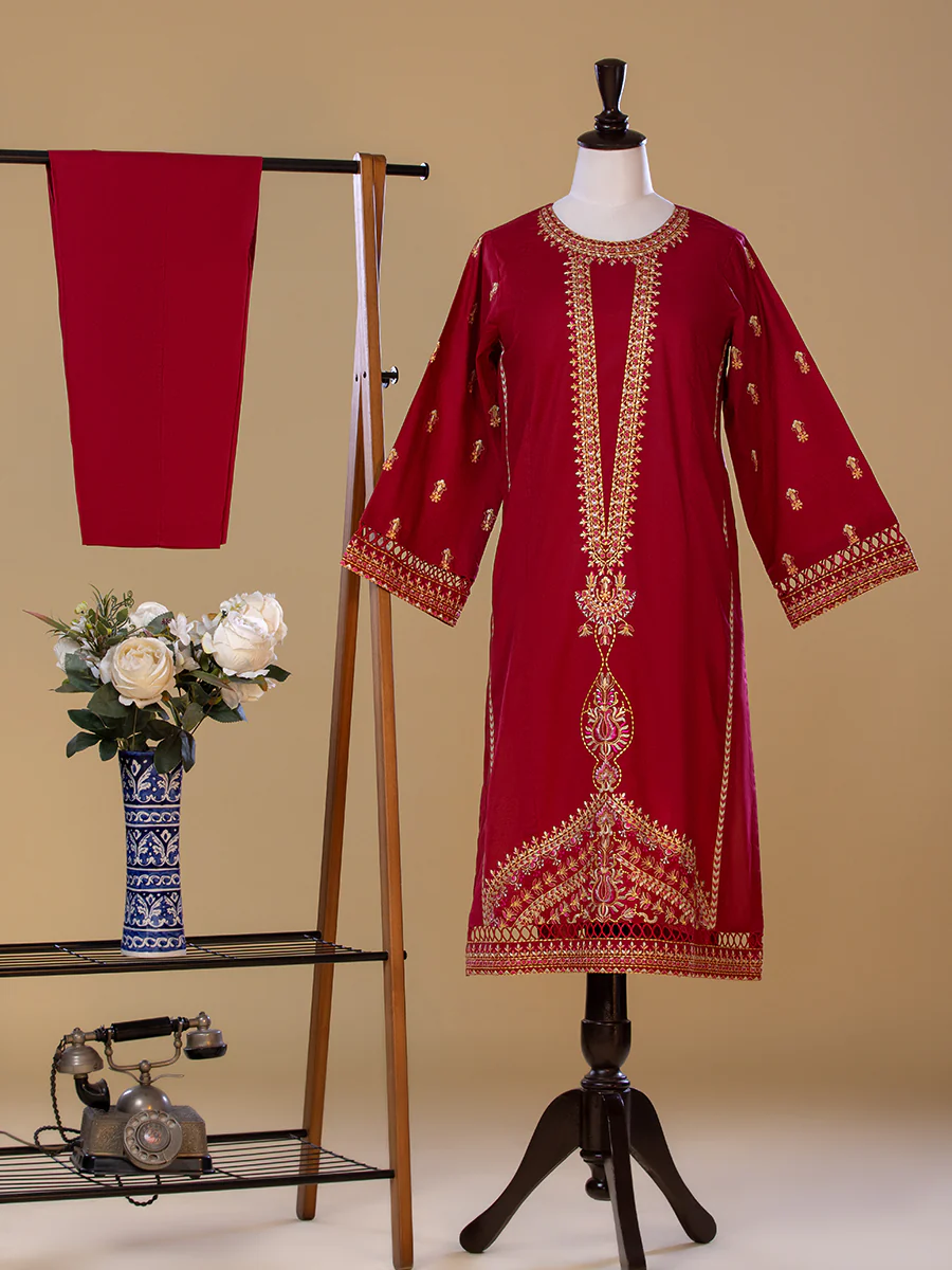 2 Piece Lawn Suit