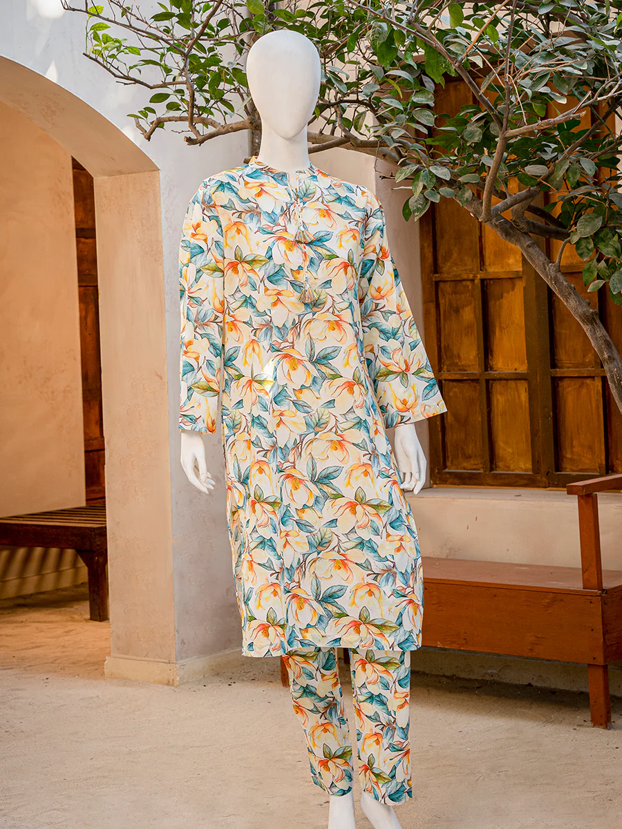 Serene Hues Lawn 2 Piece