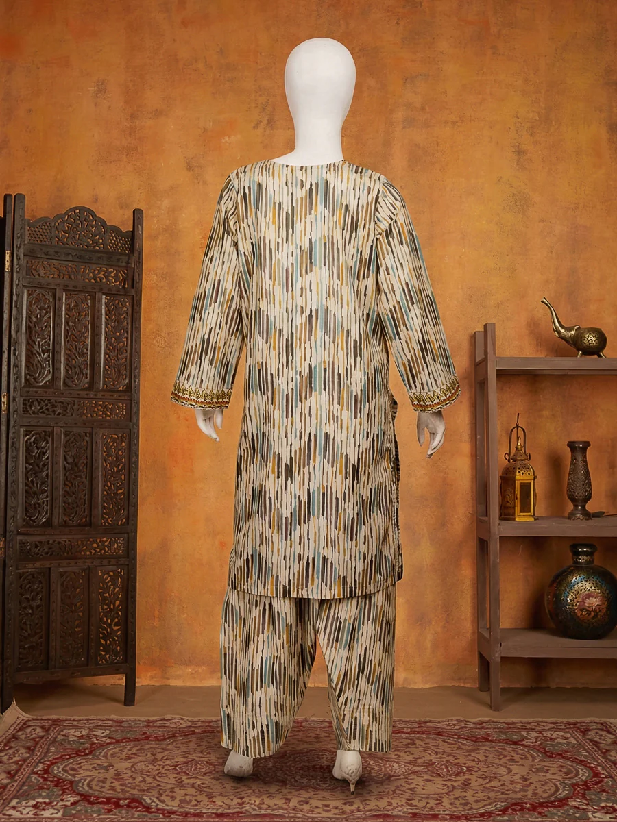 Striped Elegance 2 Piece - Image 2