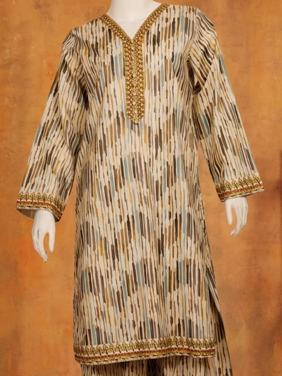 Striped Elegance 2 Piece - Image 3
