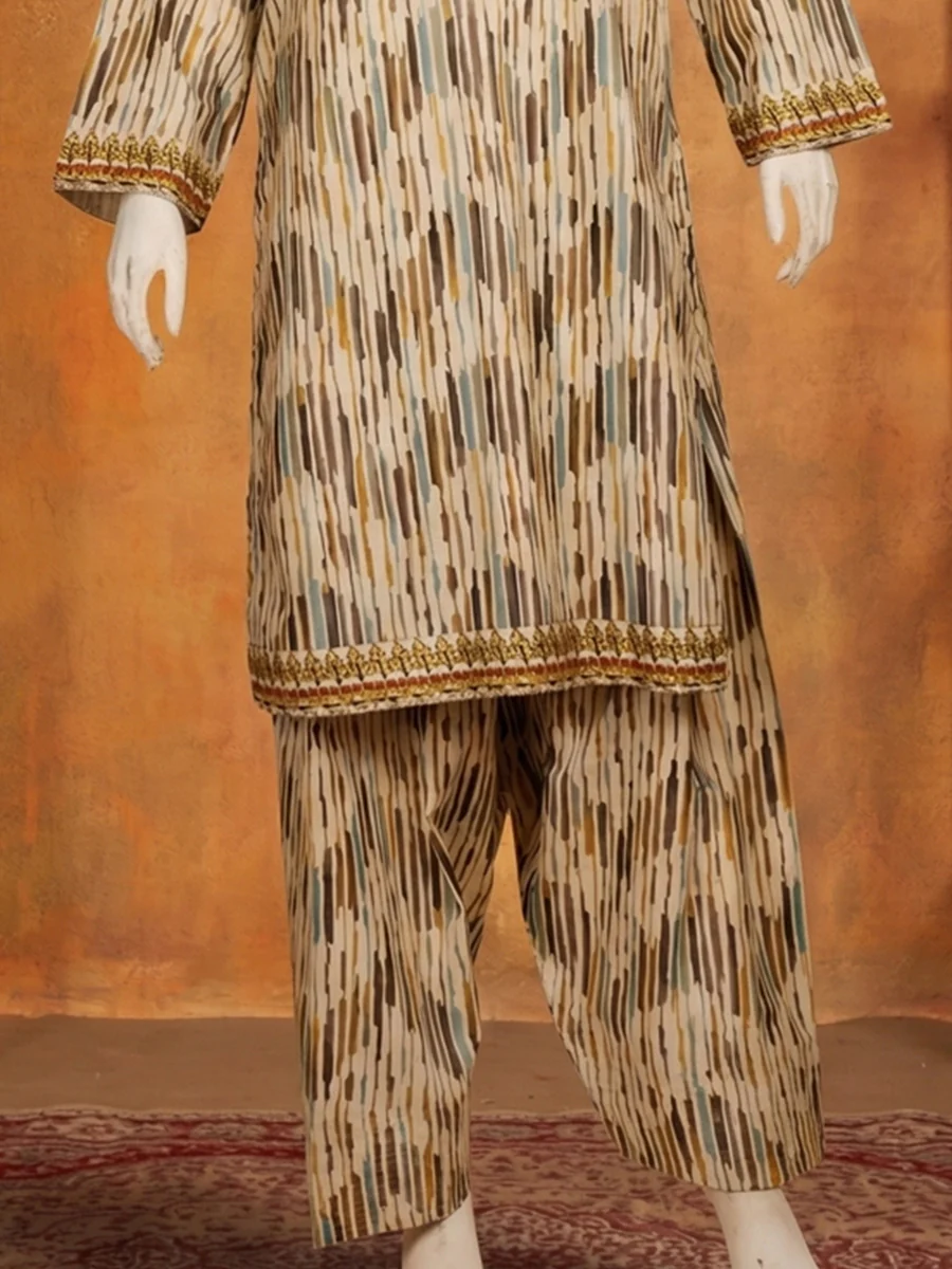 Striped Elegance 2 Piece - Image 4