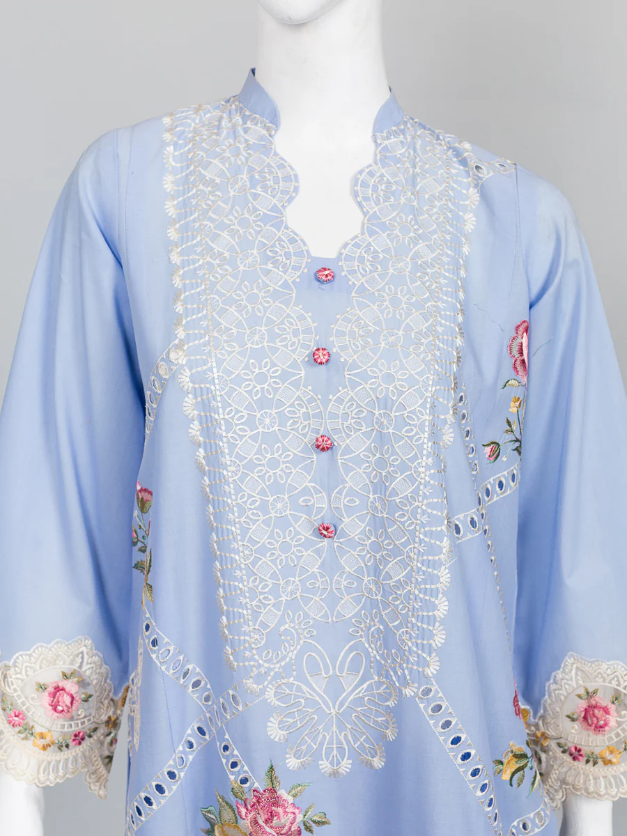 Eyelet Placket 2 Piece - Image 3