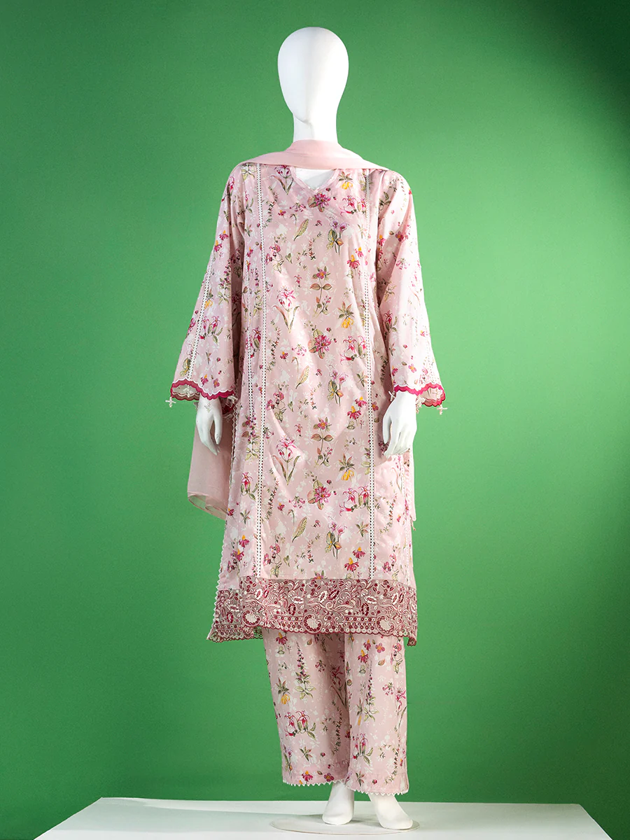 Sheer Elegance Dupatta - Image 2