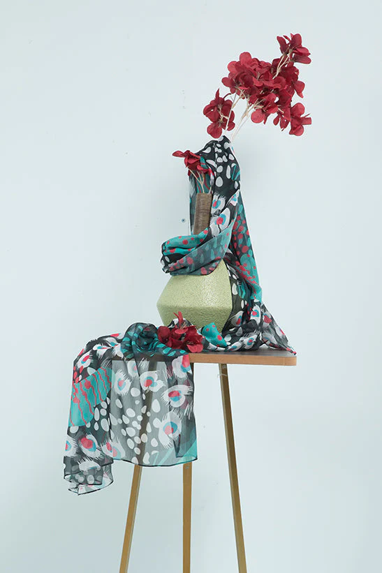 Abstract Scarf